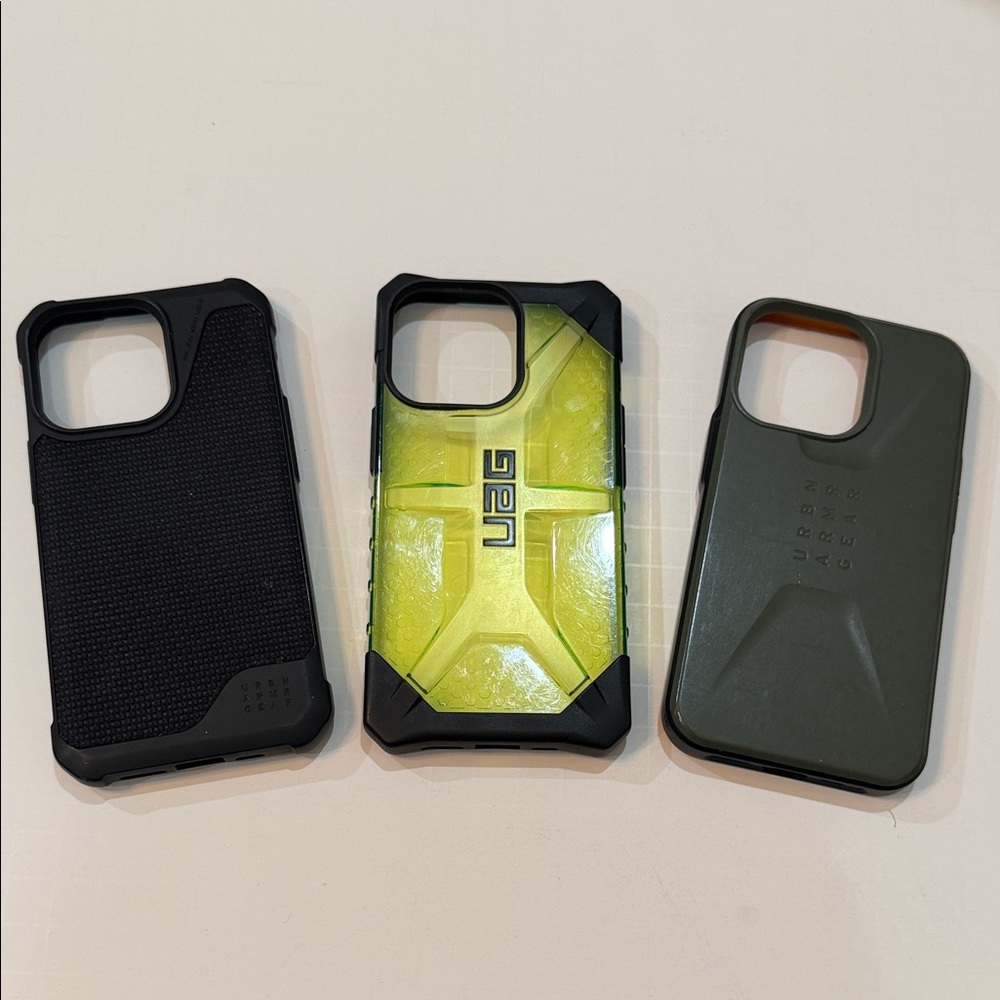 Selling 3 Urban Armor Gear (UAG) cases for iPhone 13 Pro